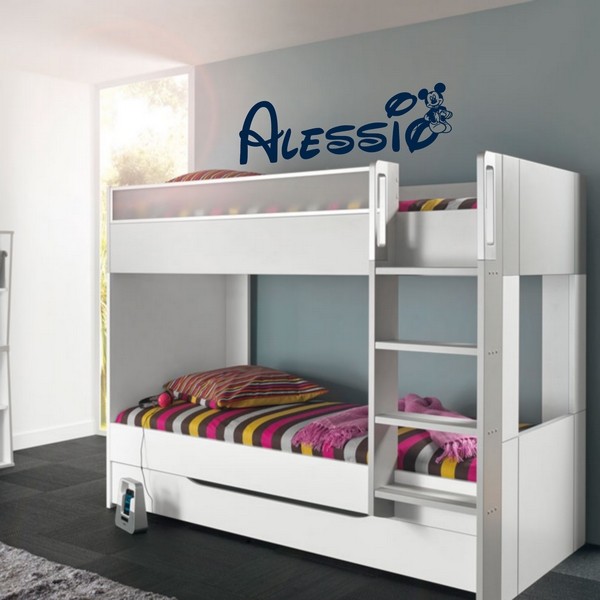 Exemple de stickers muraux: Alessio Mickey